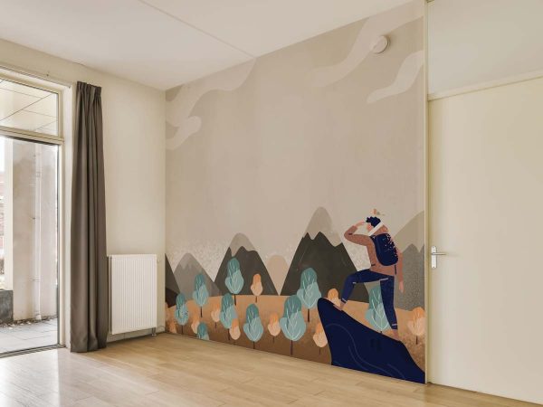 Explorer, Spirit of Adventure in the Wilderness Mural