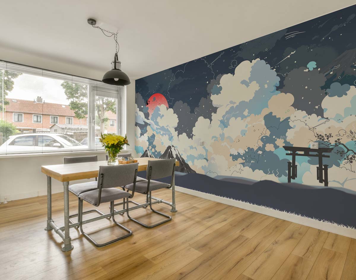 Hikarai, Sky of Thousand Whispers Wallpaper Mural