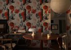 Inkora, Bold Japanese Botanicals Dance Wallpaper