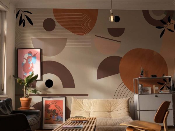 Terranova, Evoking Earthy Tones With Boho Maximalism Mural