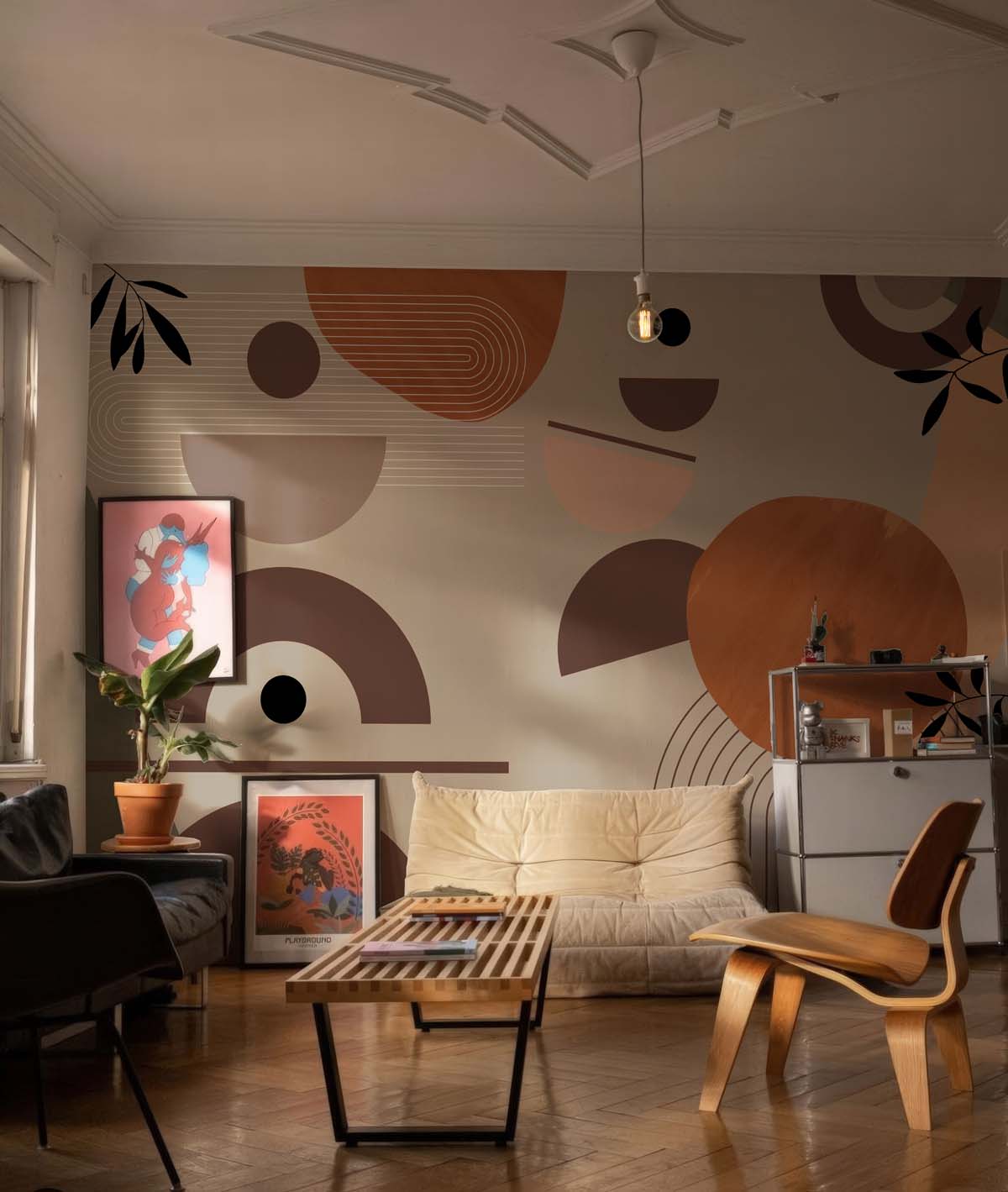 Terranova, Evoking Earthy Tones With Boho Maximalism Mural