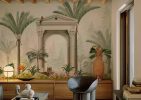 Tropelle, Exotic Tropical Garden Scene Mural