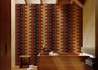 Amberford, Heritage Brickwork in Warm Earth Tones Wallpaper