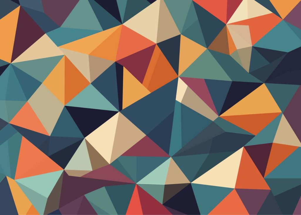 Chromora, Polygon Color Play Mural