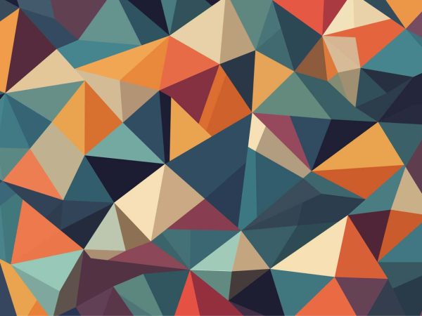 Chromora, Polygon Color Play Mural
