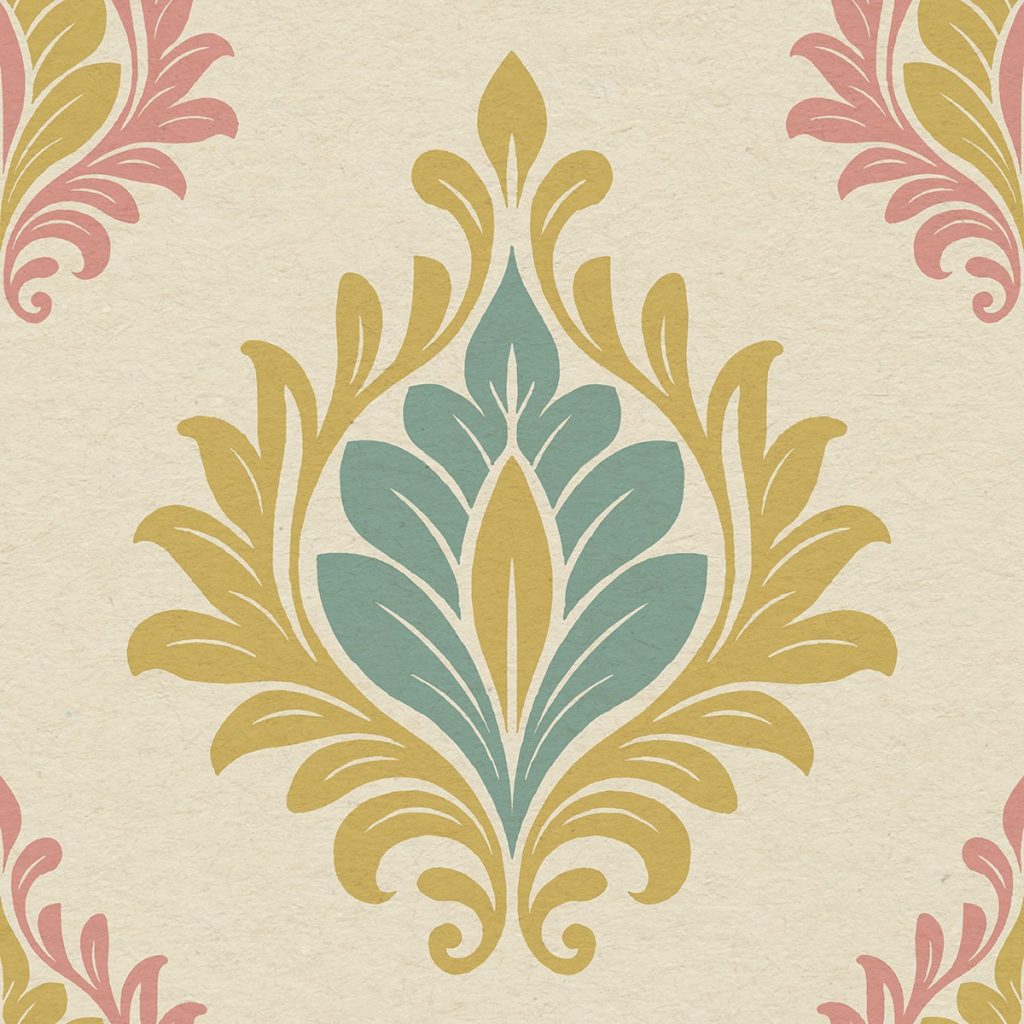 Primelle, Delicate Motifs Bloom in A Symphony of Soft Elegance Wallpaper