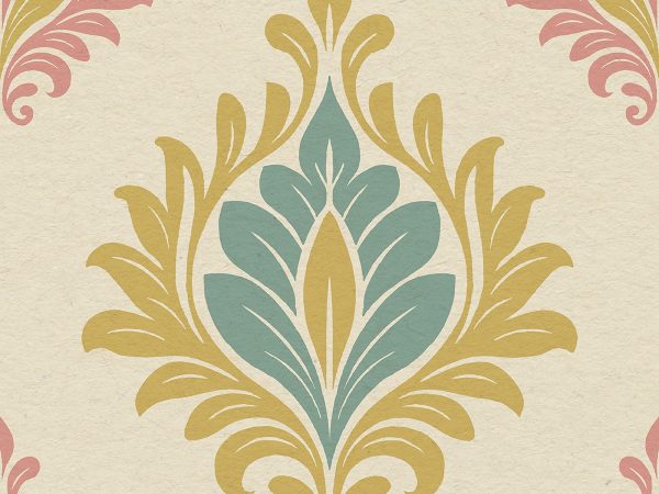 Primelle, Delicate Motifs Bloom in A Symphony of Soft Elegance Wallpaper