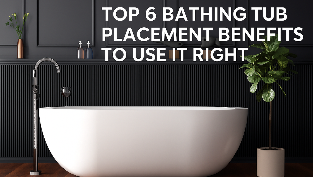 Bathing Tub Placement Benefits To Use It Right