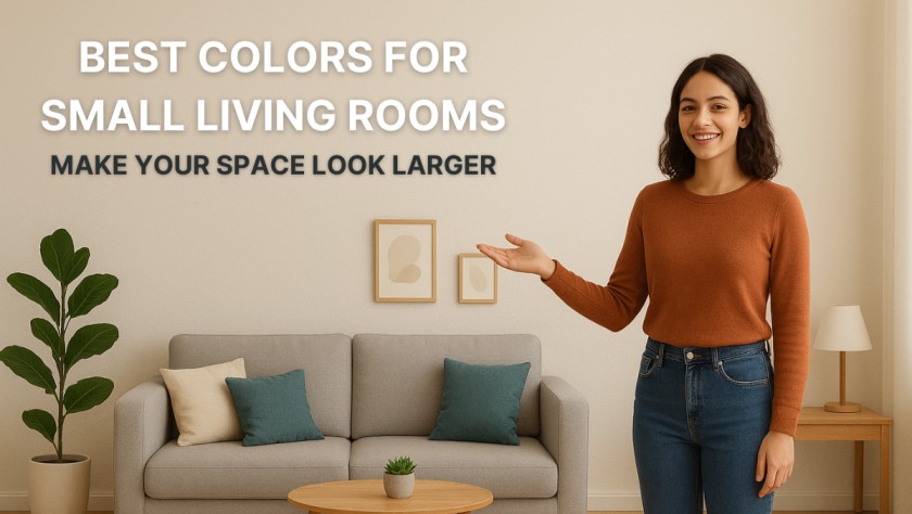 BEST COLORS FOR SMALL LIVING ROOMS