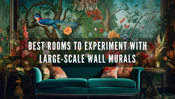 Best Rooms to Experiment with Large-Scale Wall Murals