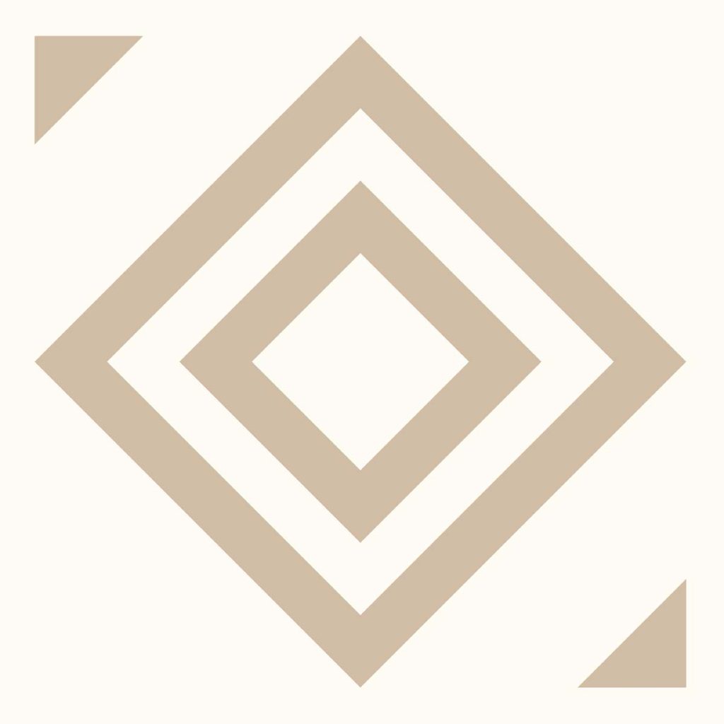 Orenda, Minimalist Geometric Brown Diamonds Wallpaper