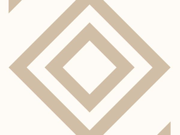 Orenda, Minimalist Geometric Brown Diamonds Wallpaper