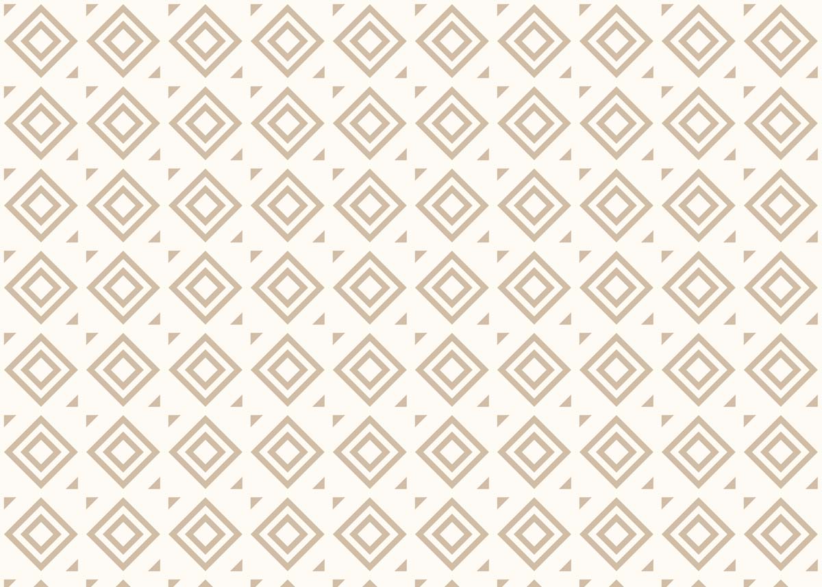 Orenda, Minimalist Geometric Brown Diamonds Wallpaper