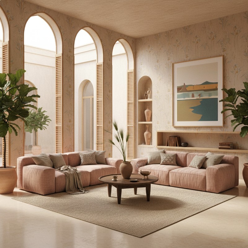minimalist egypt home