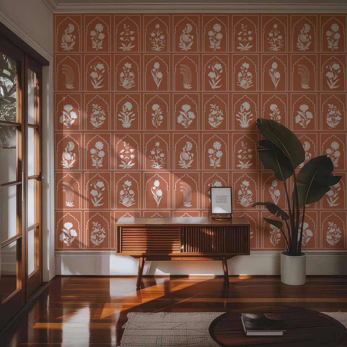 Archesse, Traditional Indian Arched Windows Seen in Palaces Wallpaper