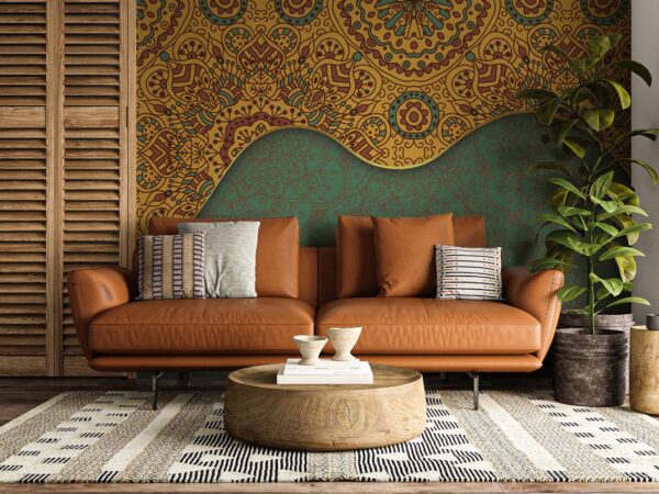 Chakra, Mandala Art Inspired Wallpaper Mural