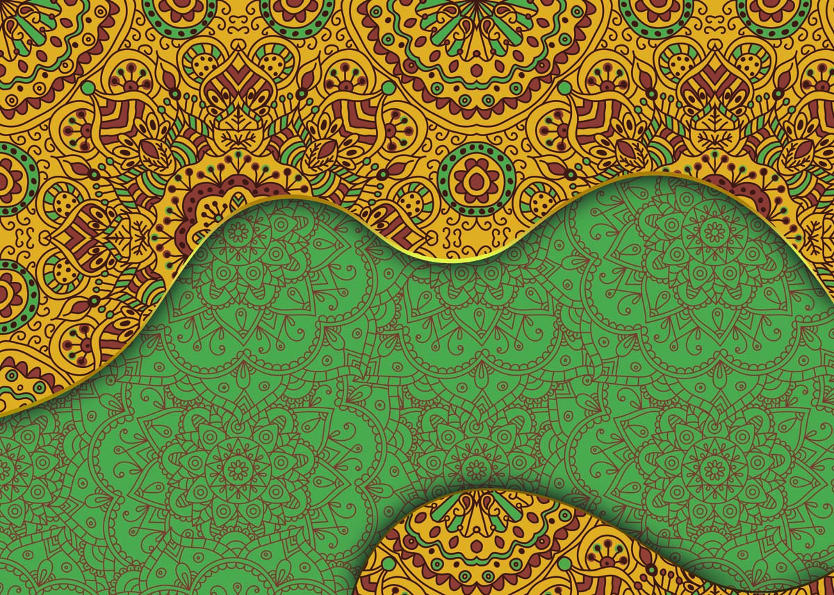 Chakra, Mandala Art Inspired Wallpaper Mural