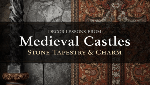 Decor Lessons from Medieval Castles Stone, Tapestry & Charm