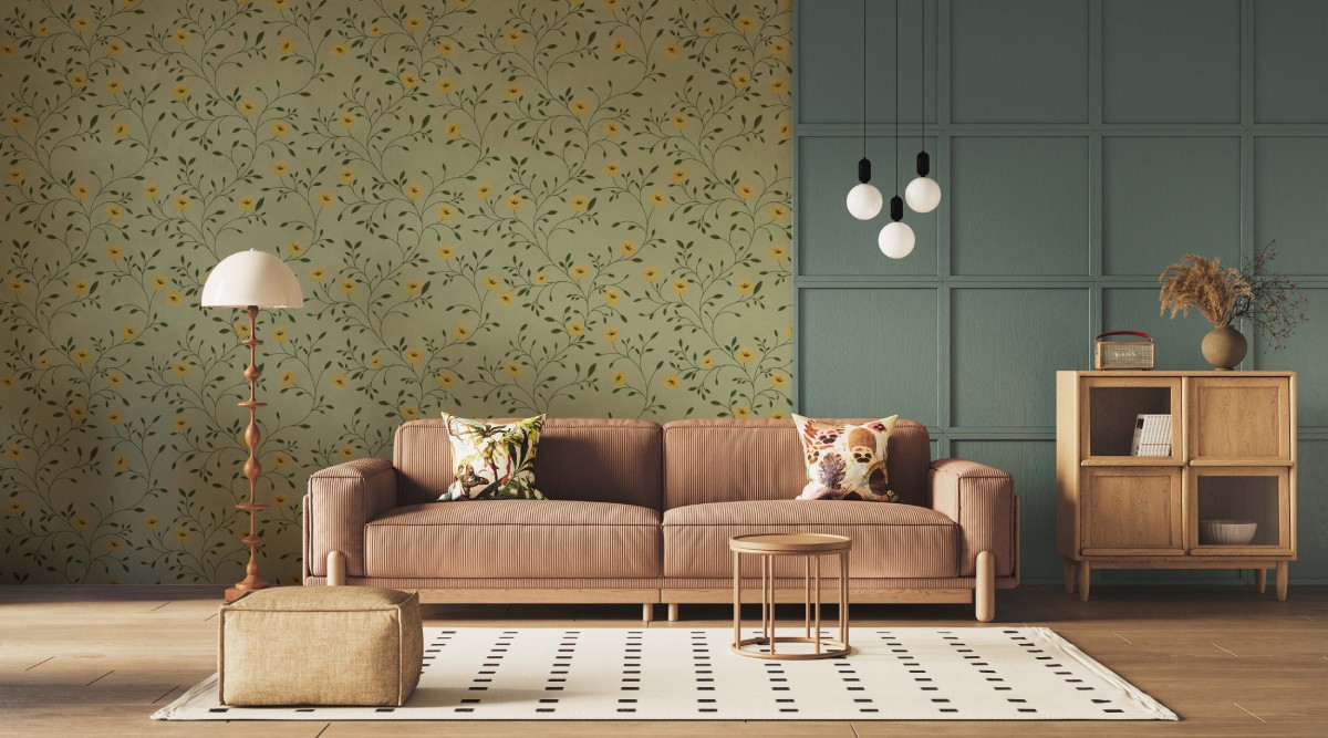 Jinora, Joyful Classic Chinoiserie Flowers Wallpaper