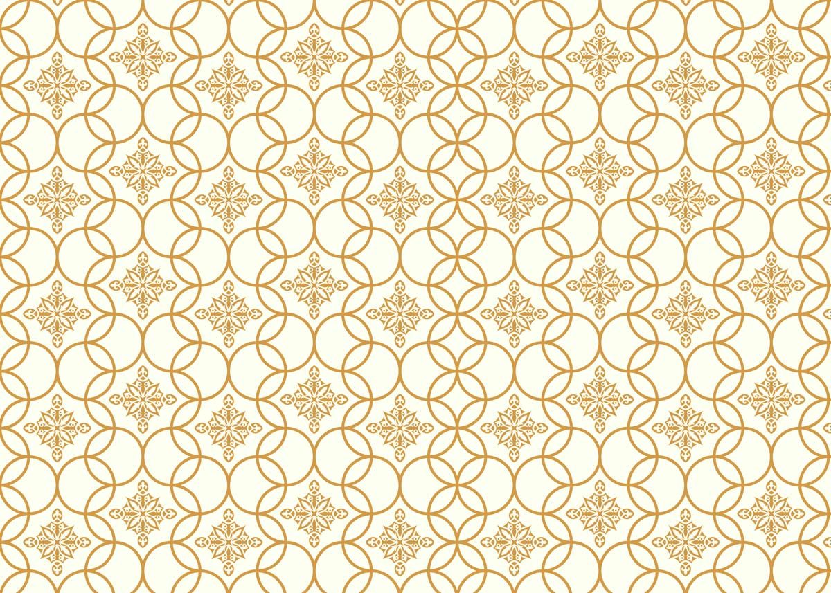 Marquess, Regal Golden Motif Wallpaper