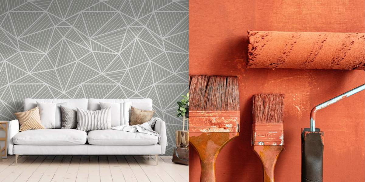 wallpaper or paint