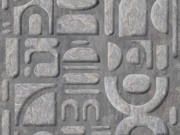 Zarok, Earthy Stone Tribal Art Wallpaper