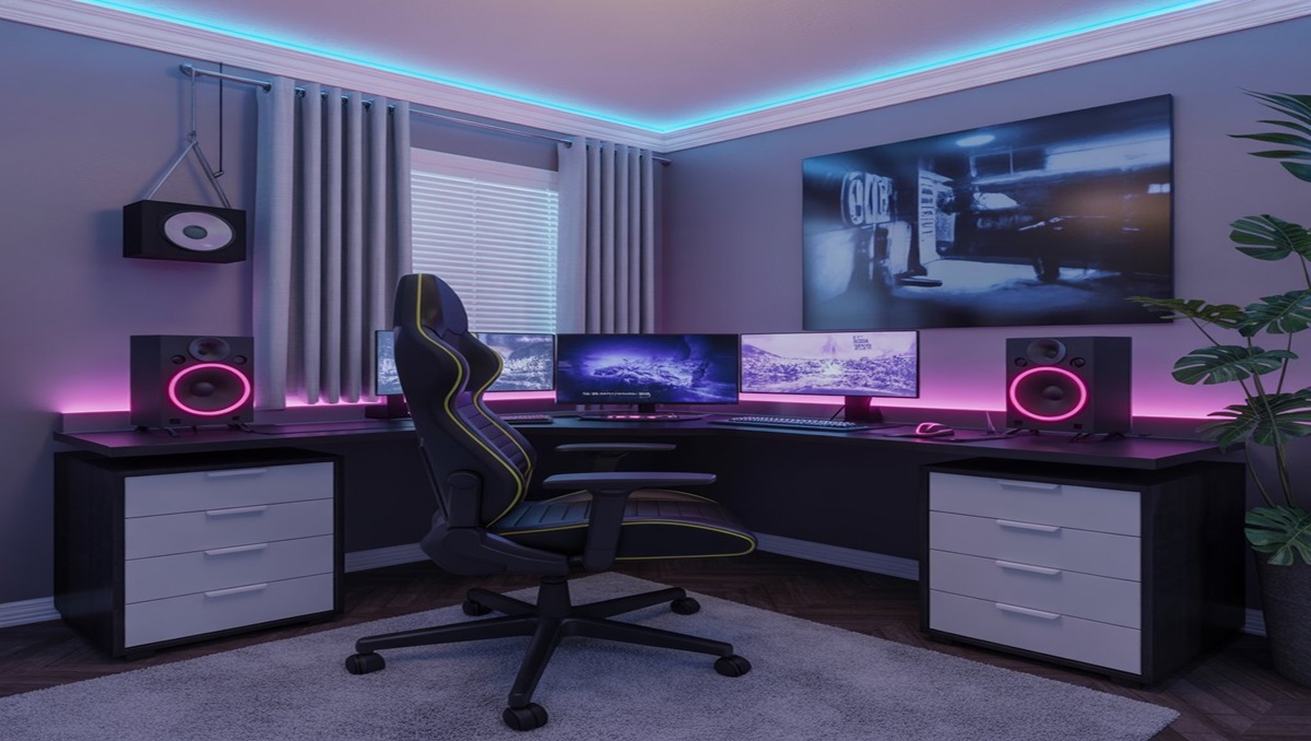 Gaming Room Wallpaper