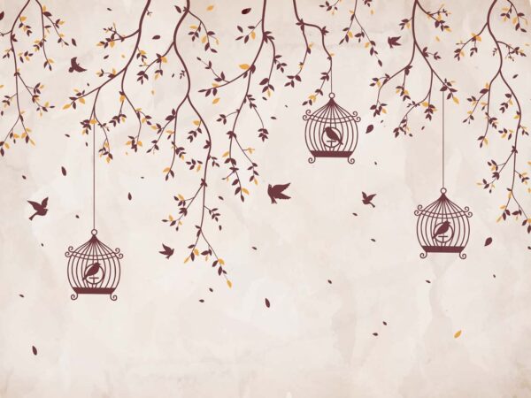 Calmyra, Bird Dreamland Serenity Wallpaper