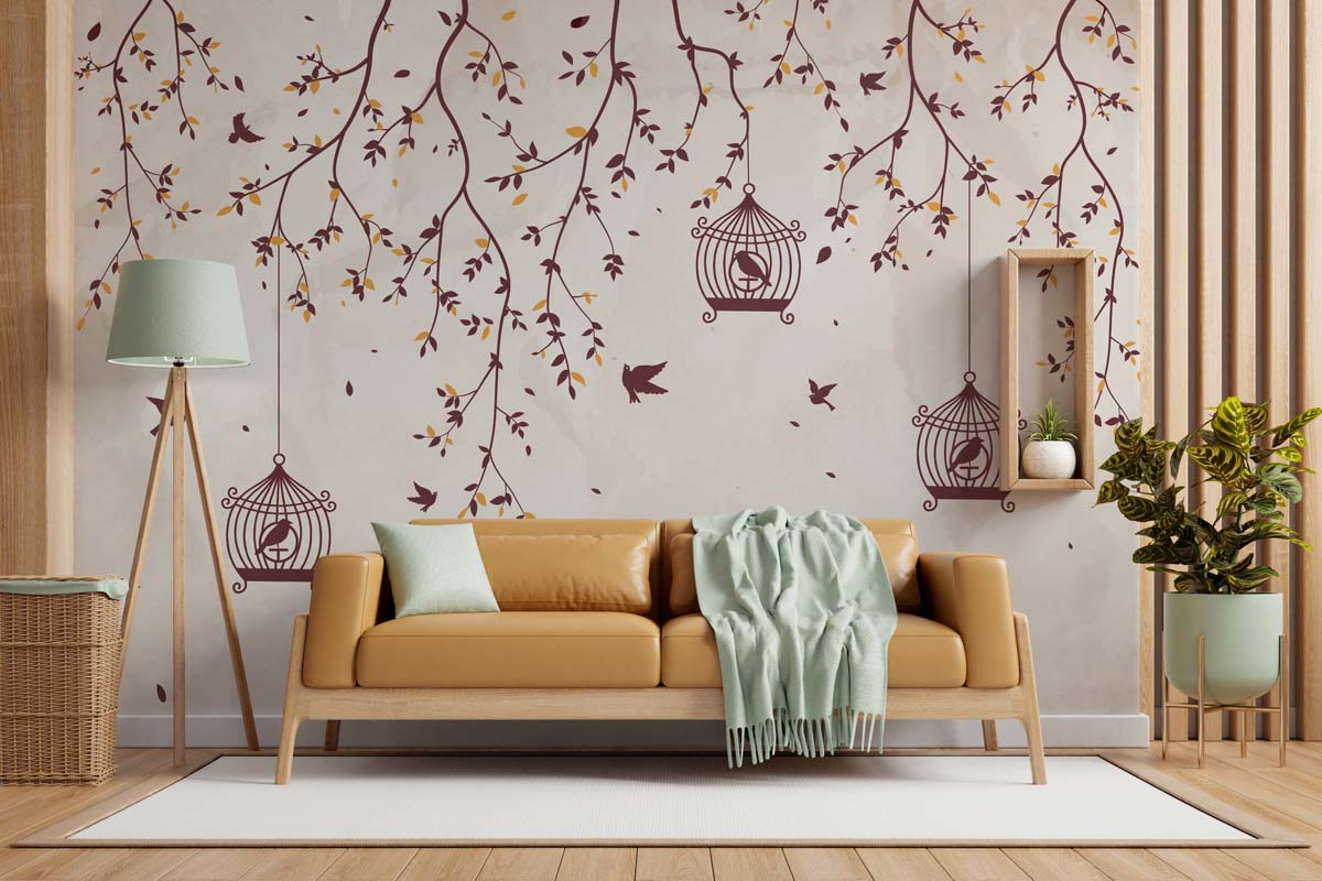 Calmyra, Bird Dreamland Serenity Wallpaper