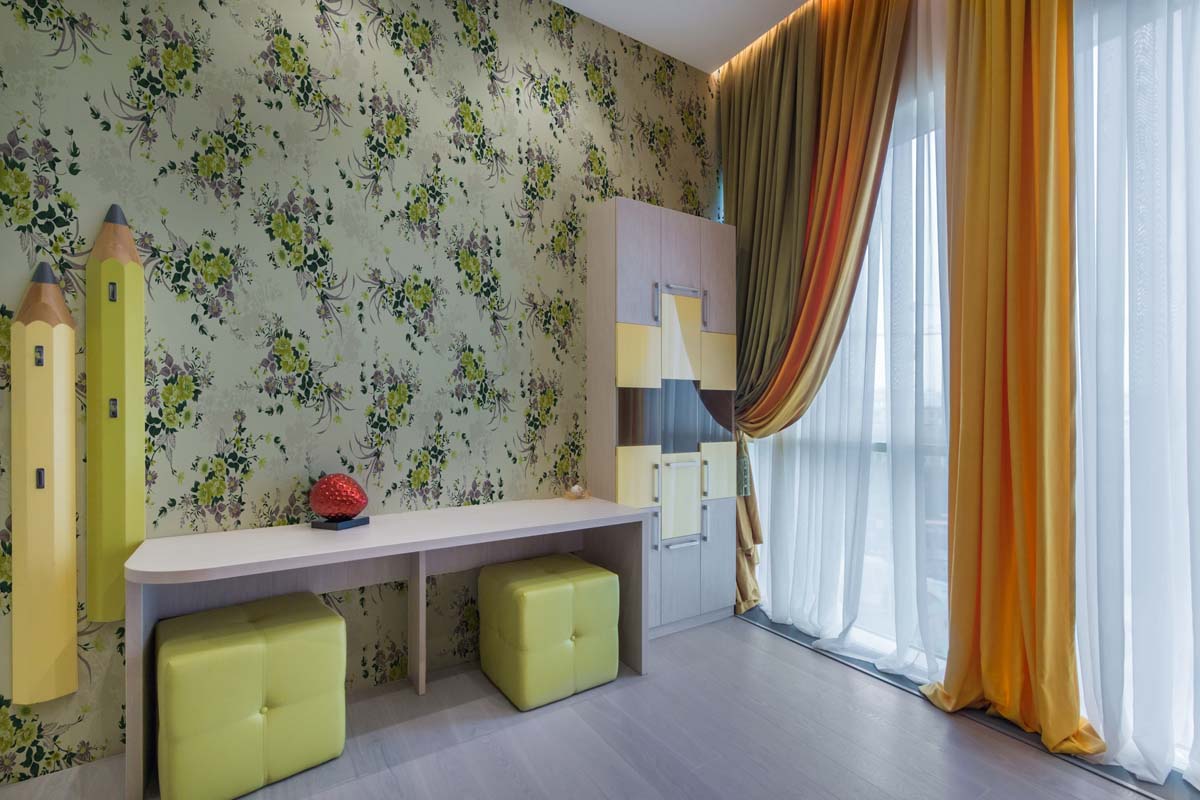 Marilea, Light Floral Symphony Wallpaper