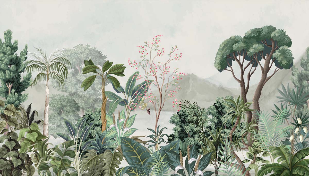 Rainvale, Tropical Serenity Mural
