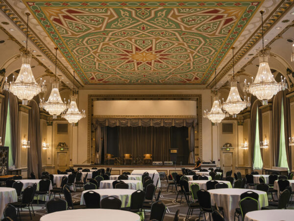 Astrion, Rhythmic Geometry Medallion Ceiling Mural