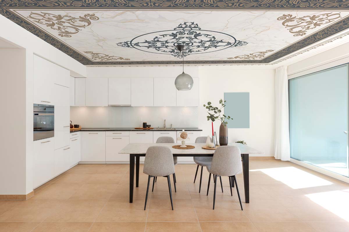 Winchester, Grand Classical Interior Ceiling Mural