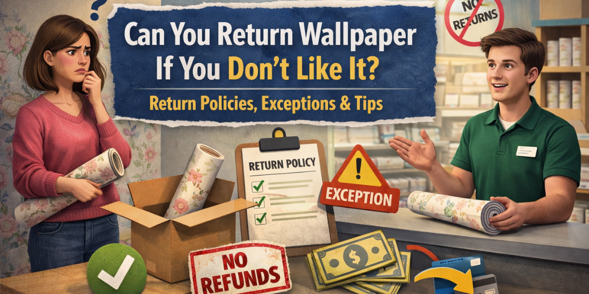 Wallpaper return policies and tips